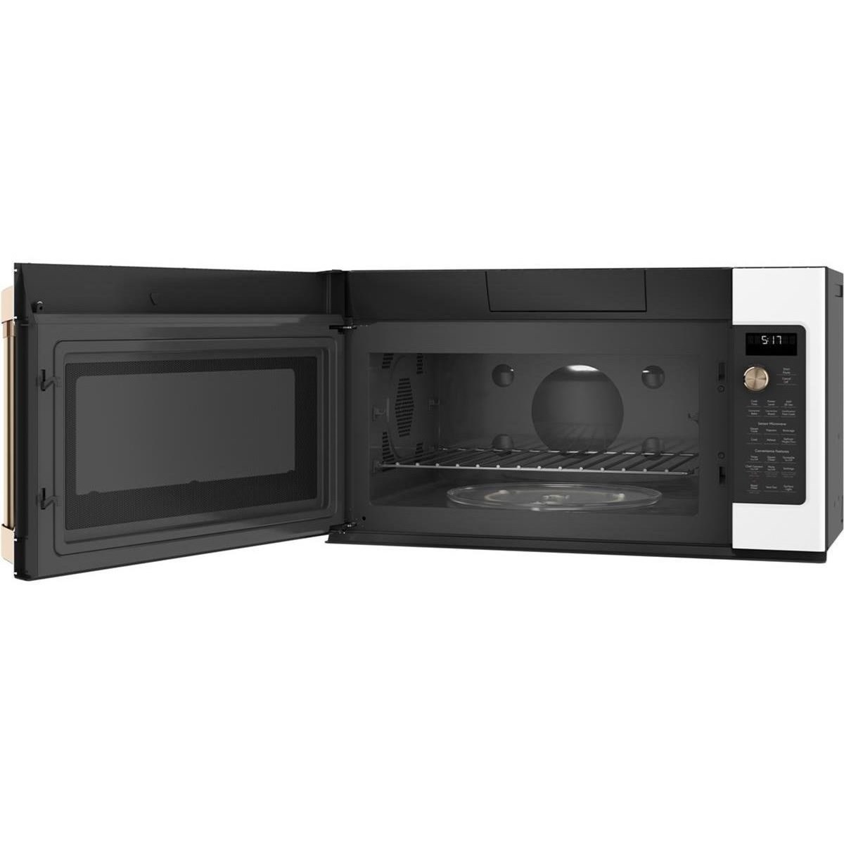 GE Appliances CVM517P4MW2 Cafe´™ 1.7 Cu. Ft. Convection OvertheRange